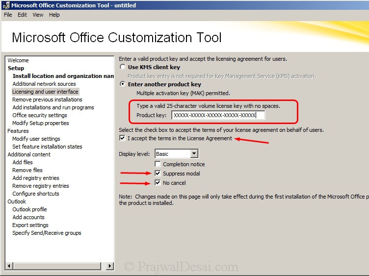 Run Microsoft Office 2010 Setup